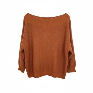 Cozy Women's Sweater in Rust